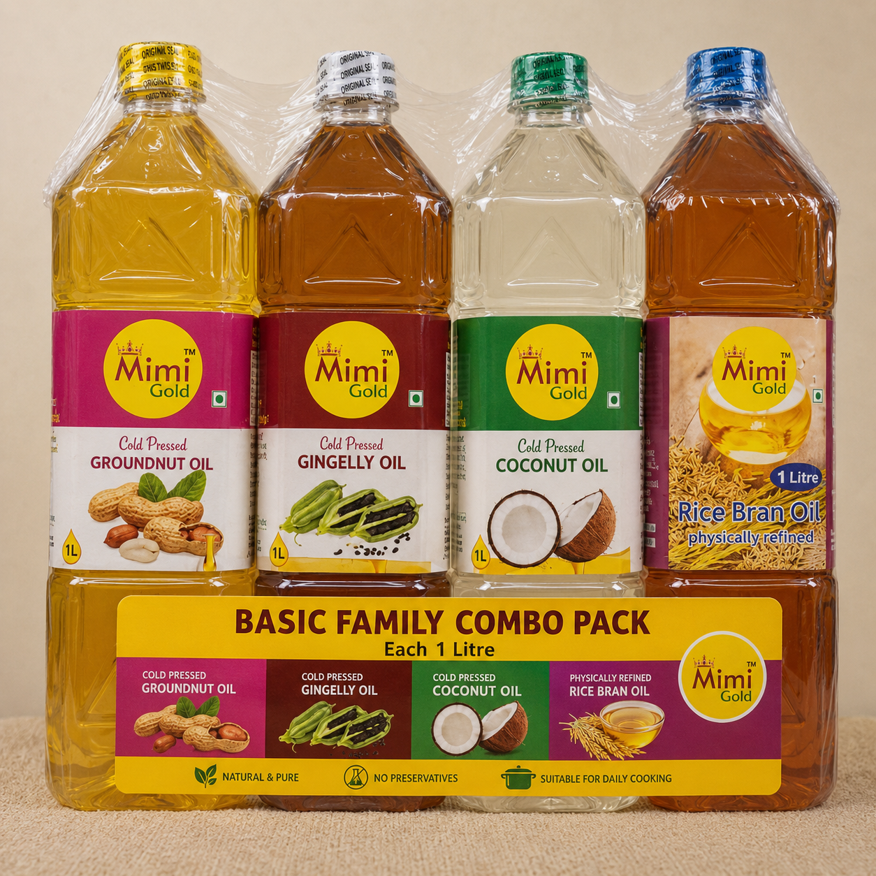 Basic Family Combo Pack –  Each 1 Litre