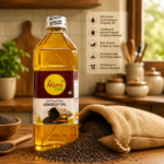 Cold Pressed Gingelly Oil / Sesame Oil (மரசெக்கு நல்லெண்ணெய்)