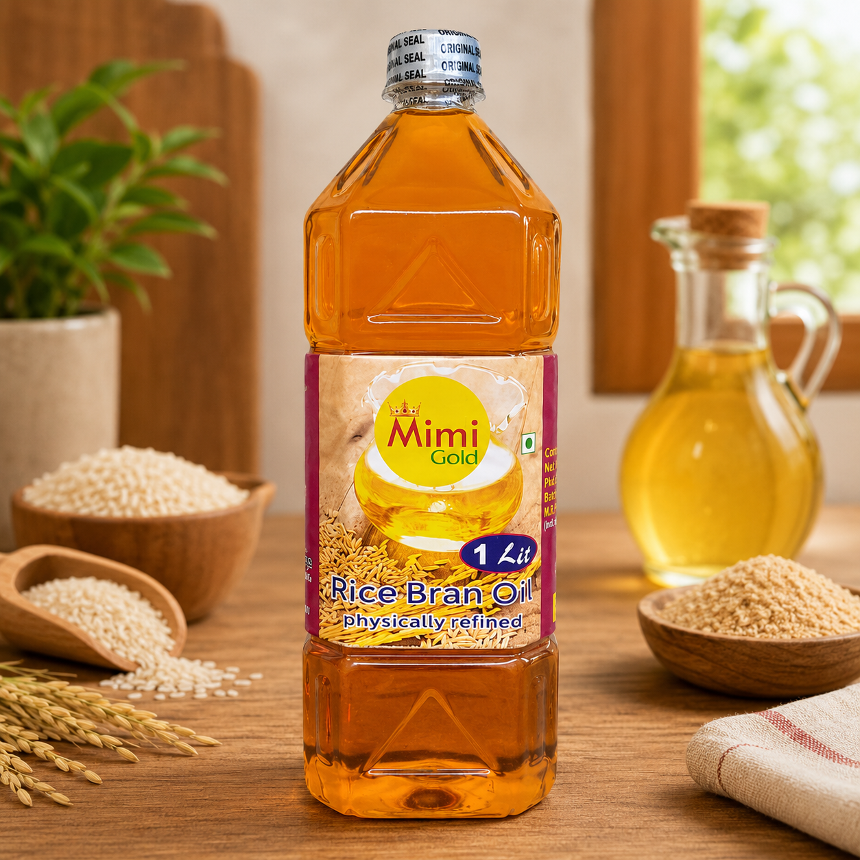 Rice Bran Oil (அரிசித் தவிட்டு எண்ணெய்)