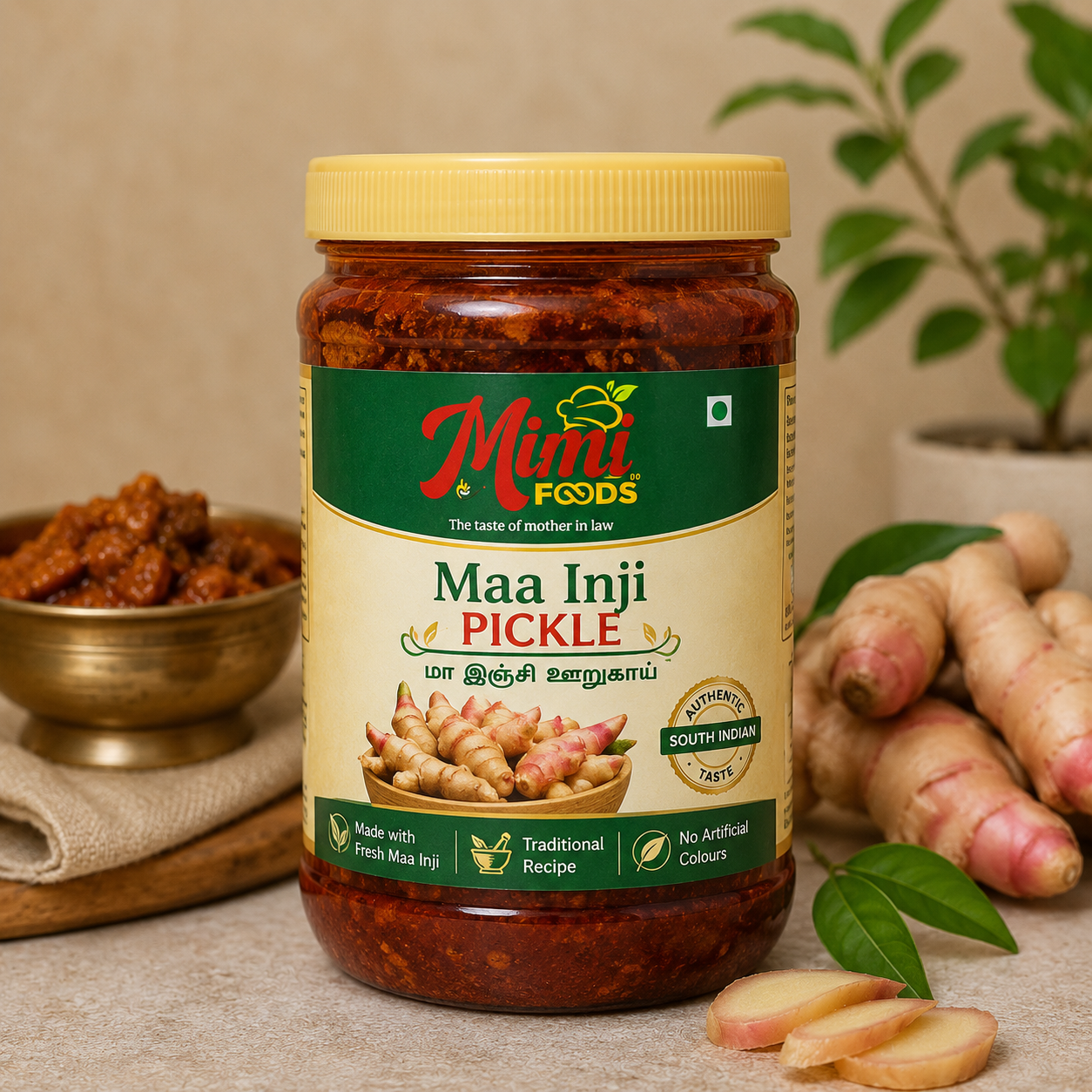 Maa Inji Pickle (மா இஞ்சி ஊறுகாய்)