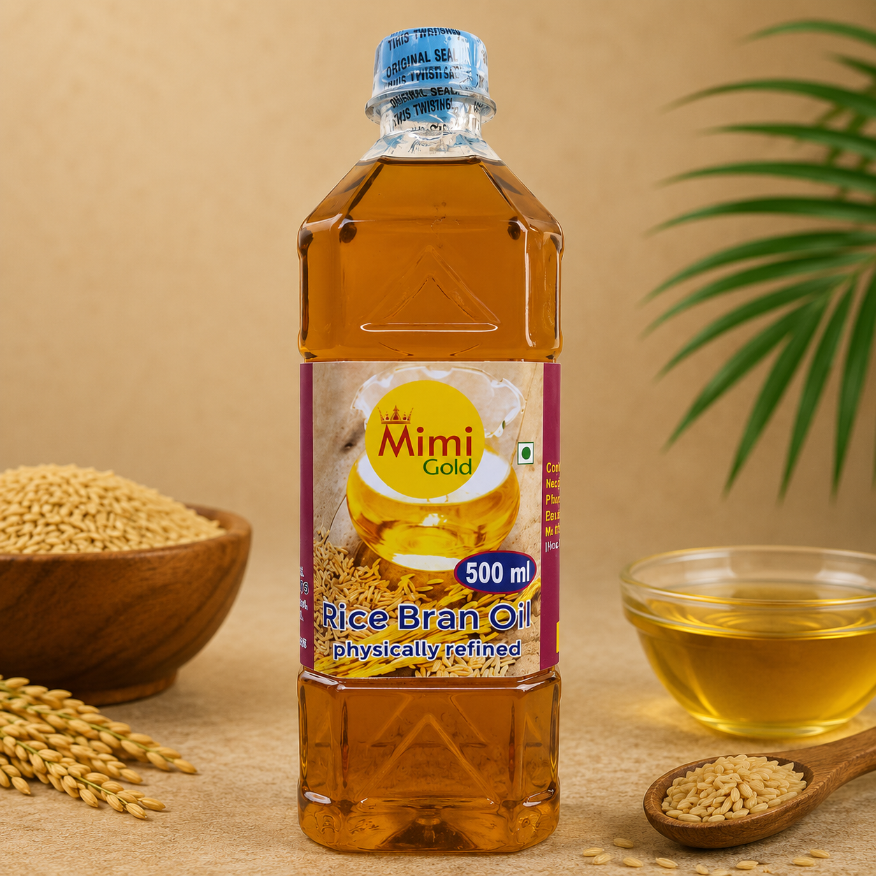 Rice Bran Oil (அரிசித் தவிட்டு எண்ணெய்)
