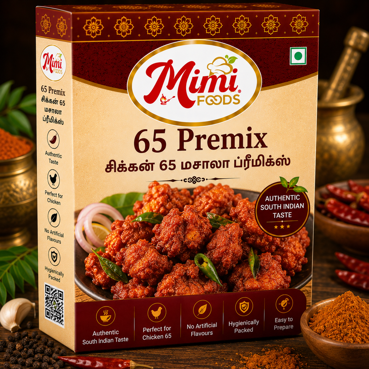 65 Premix (சிக்கன் 65 மசாலா ப்ரீமிக்ஸ்)