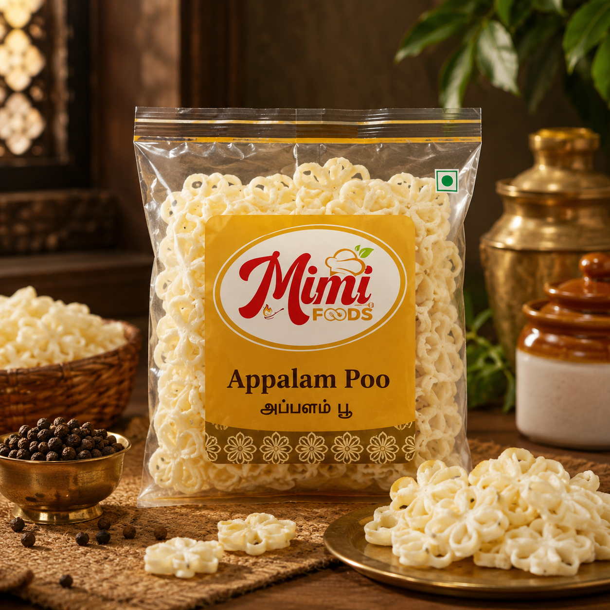 Appalam Poo (அப்பள பூ)