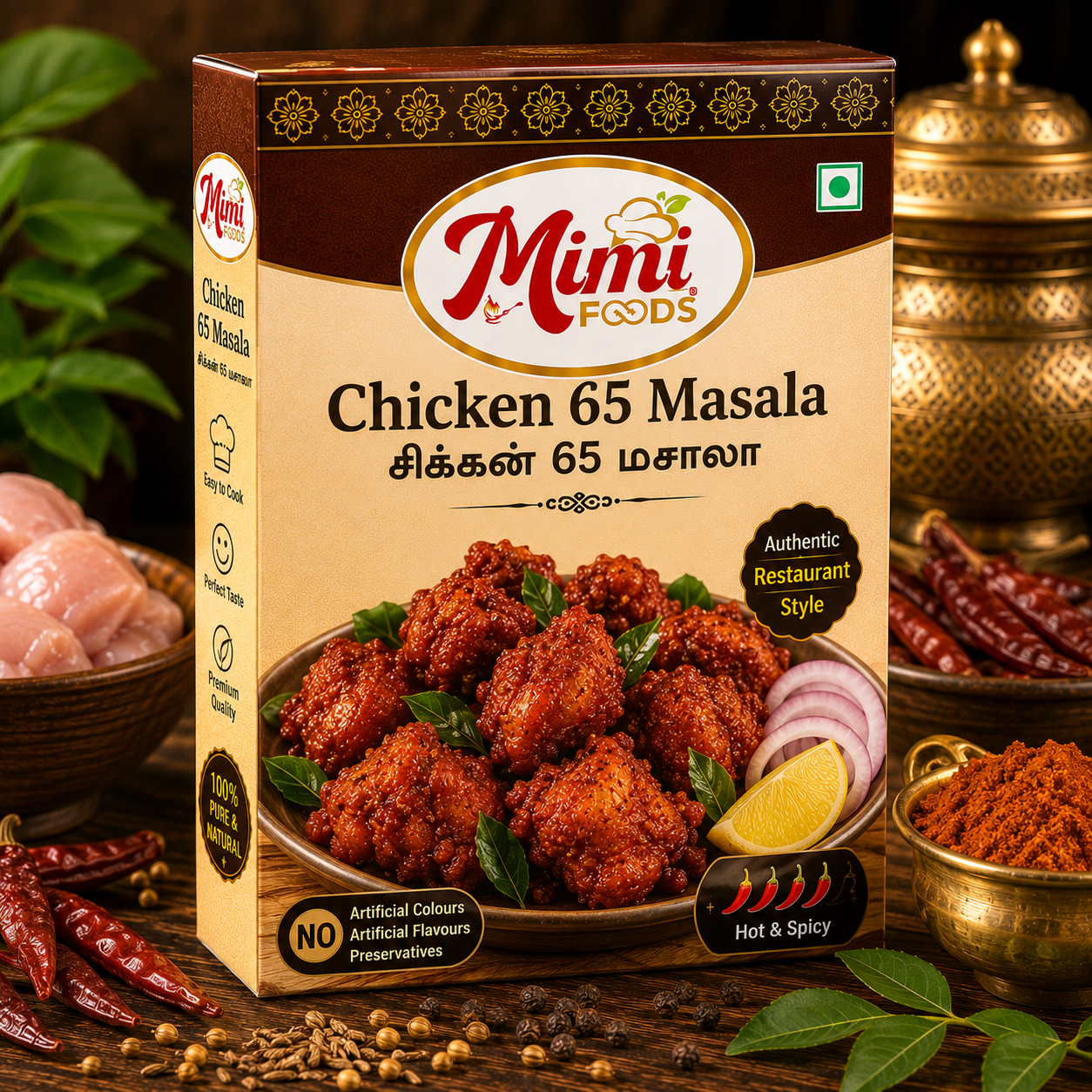 Chicken 65 Masala (சிக்கன் 65 மசாலா)