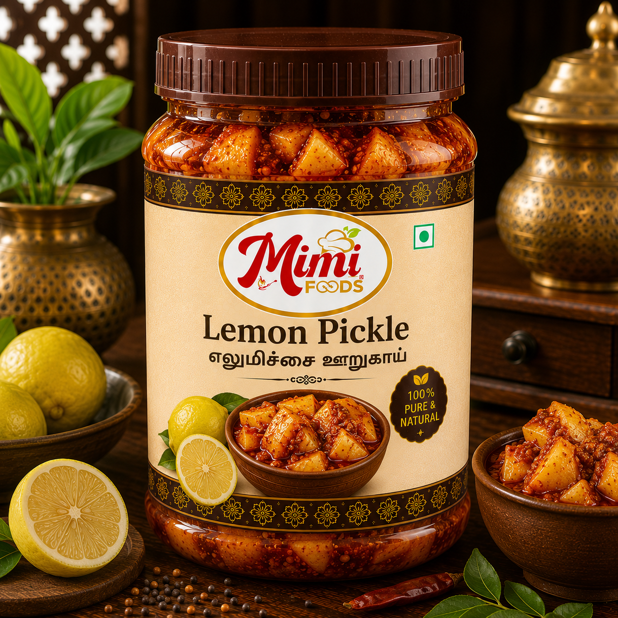 Lemon Pickle (எலுமிச்சை ஊறுகாய்)