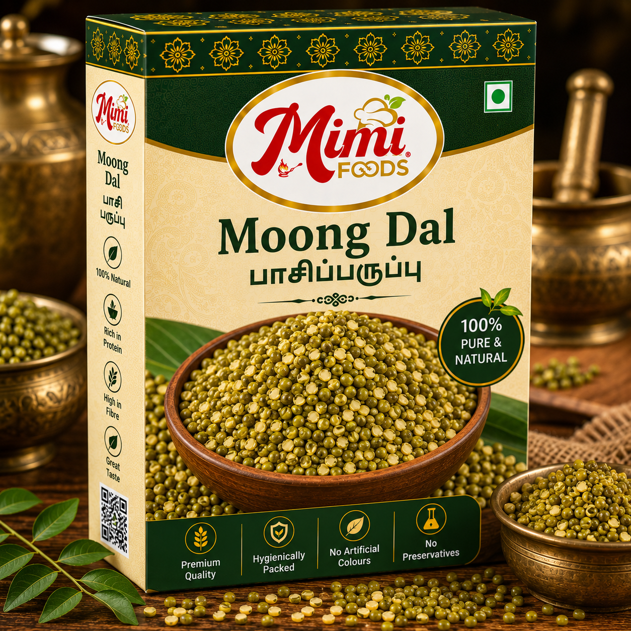 Moong Dal (பாசிப்பருப்பு)