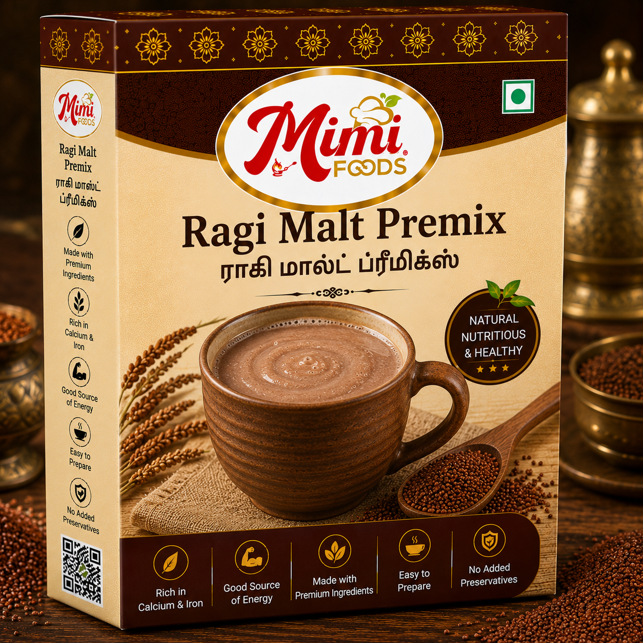 Ragi Malt Premix (ராகி மால்ட் ப்ரீமிக்ஸ்)