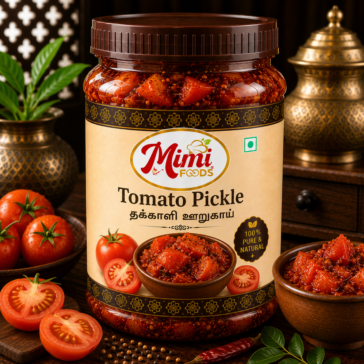 Tomato Pickle (தக்காளி ஊறுகாய்)