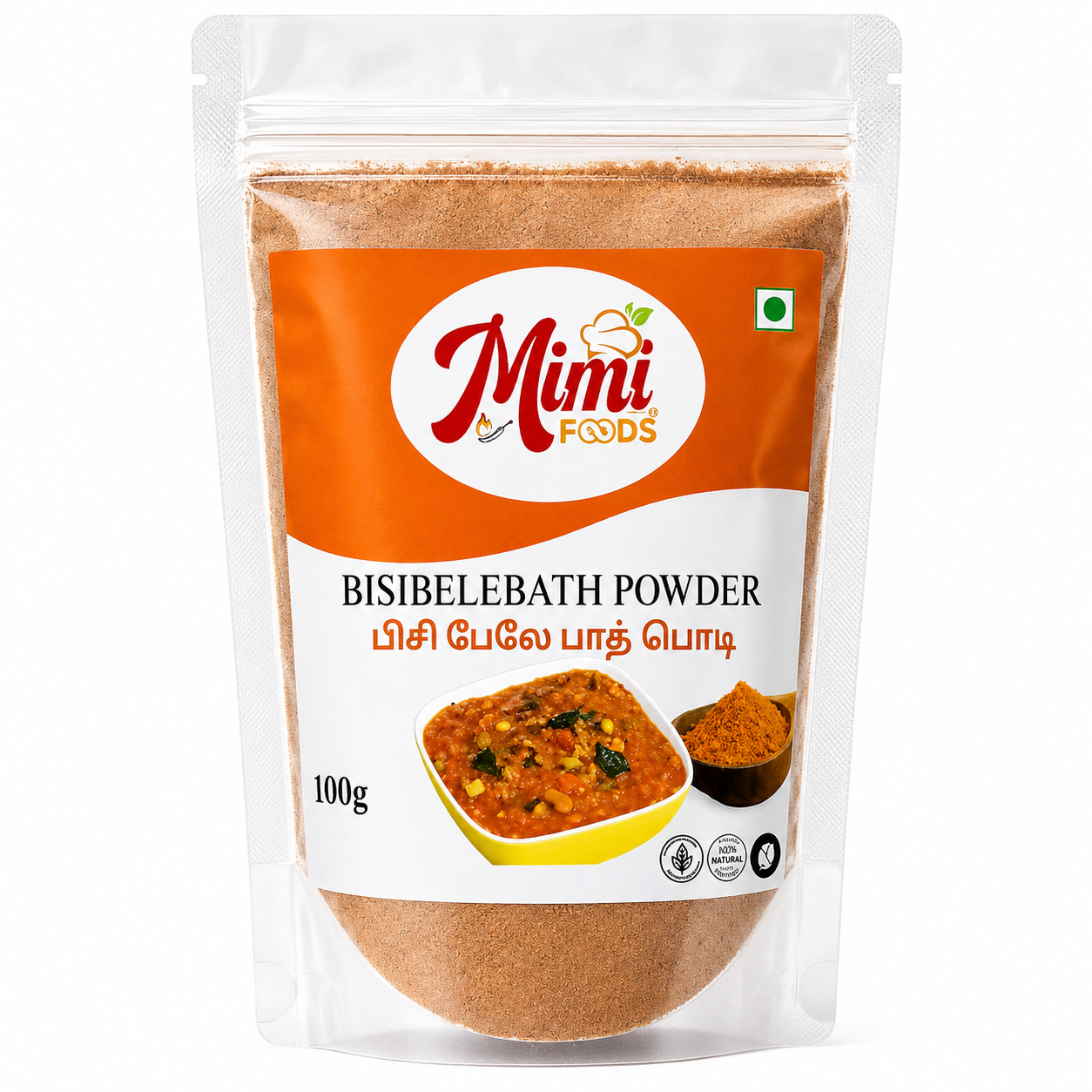 Bisibelebath Powder (பிசிபேளாபாத் பொடி)