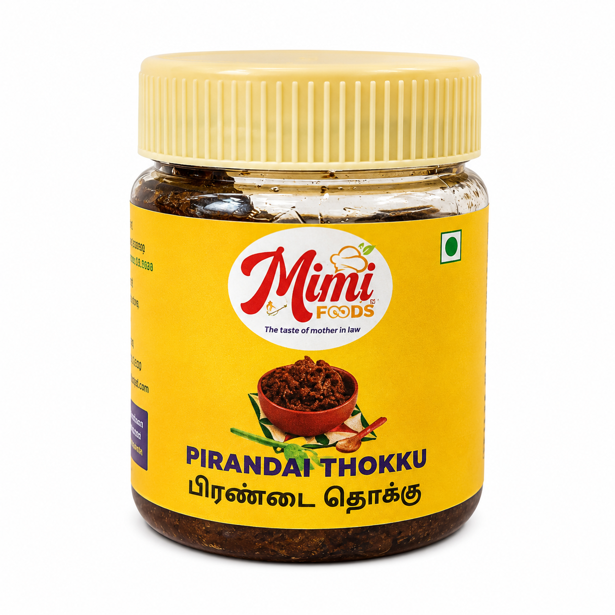 Pirandai Thokku (பிரண்டை தொக்கு)