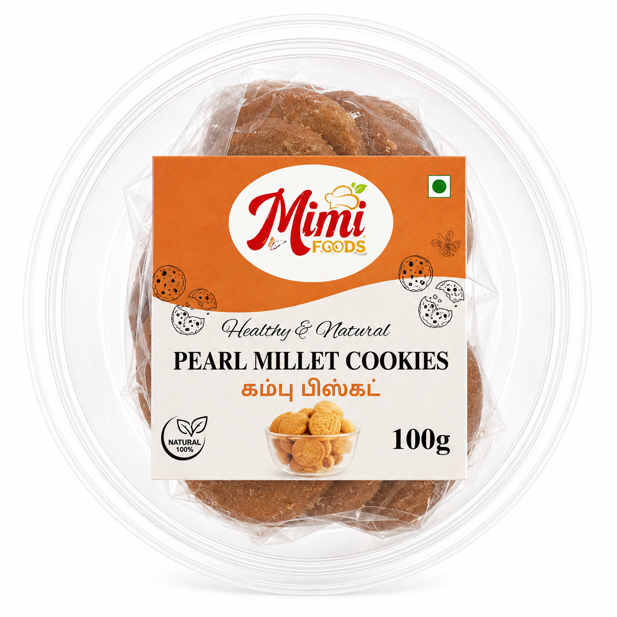 Pearl Millet Cookies – 100gm