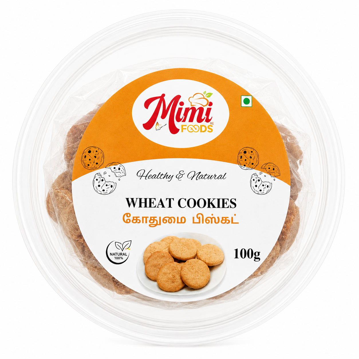 Wheat Cookies – 100gm