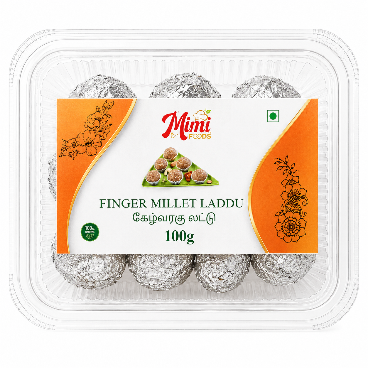 Finger Miilet Ladoo – 100 Gram