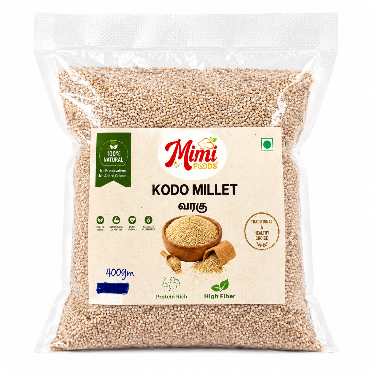 Kodo Milliet – 400Gm (வரகு)