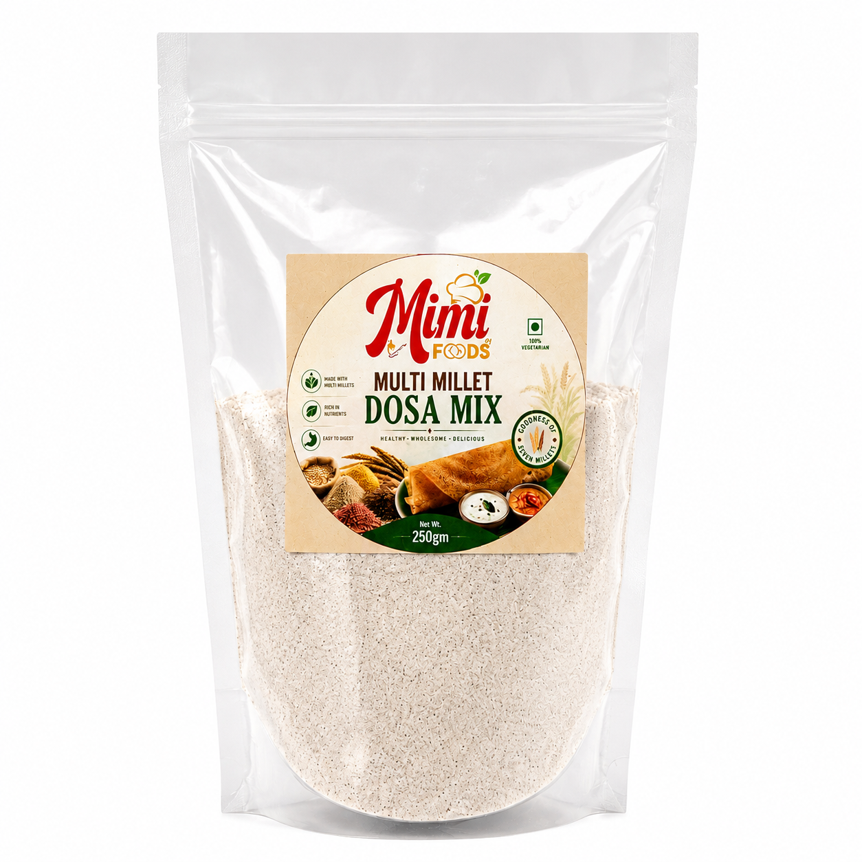 Multigrain Millet Dosa Mix – 250Gm