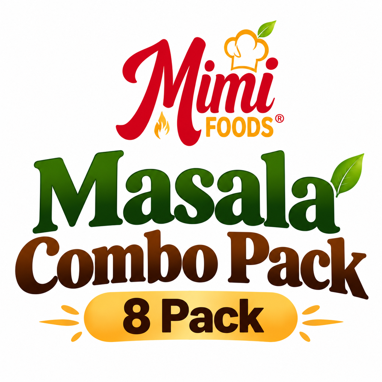 Masala Combo Pack (8 Pack)