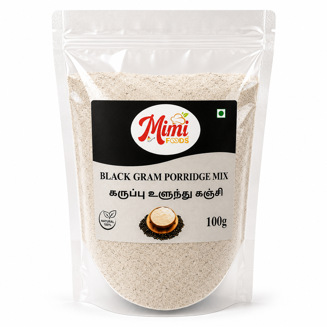 Black Gram Porridge Mix – 100 Gm